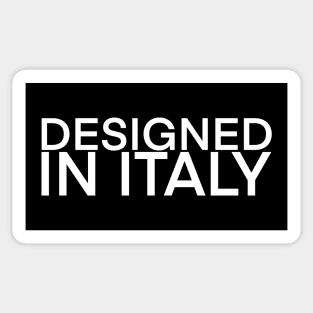 Designed in Italy Sticker